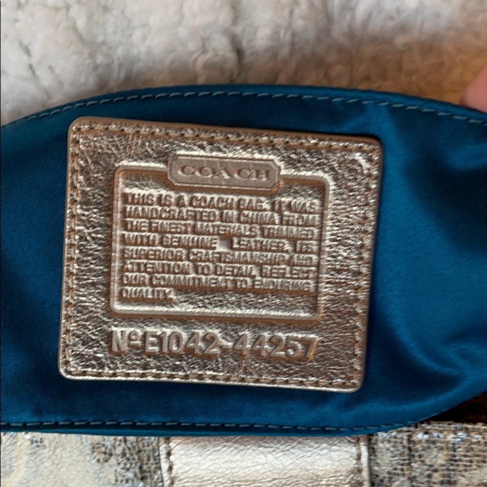 Coach Kristin Python Handbag - Picture 5 of 9
